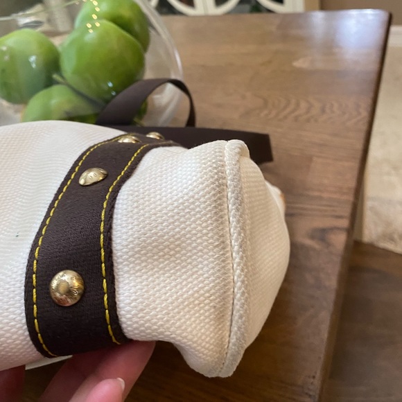 COPY - Louis Vuitton Tote Bag Cabas MM Ecru Cream Antigua - Picture 9 of 15